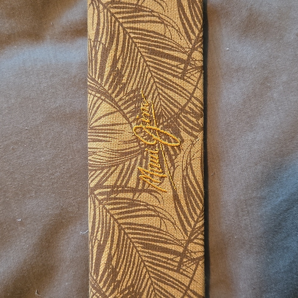 Maui Jim Tan and Brown Sunglasses Case